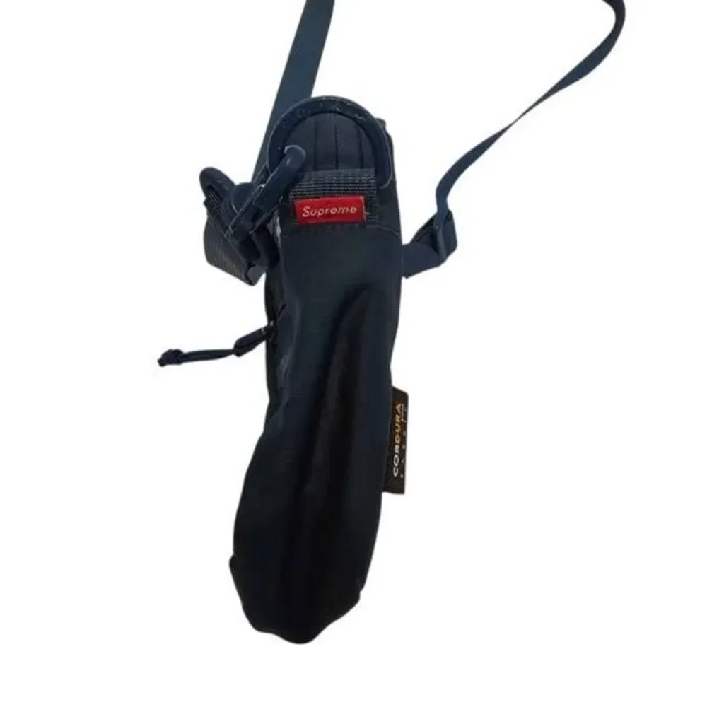 Supreme SS17 Small Shoulder Bag Cordura Fabric with Adjustable Strap Dark Blue